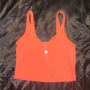Lululemon Align Tank Top Orange/pink